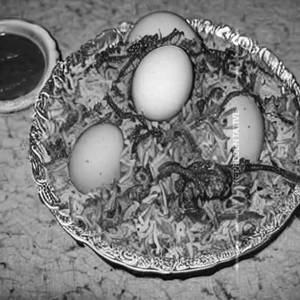 Lucknow egg dum biryani