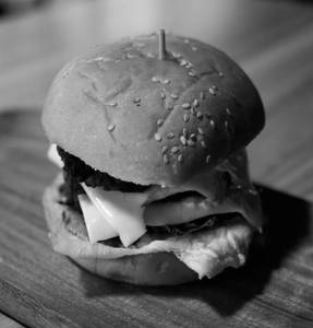 Paneer Burger With Cheese