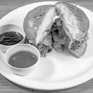 Chicken Cheese Burst Burger