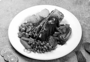 Ham Steak Mushroom