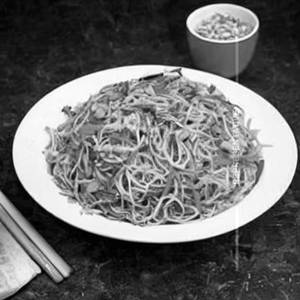 Veg Singapore Hakka Noodles