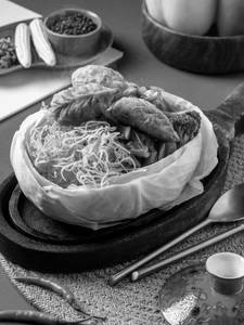 Pan Fried Noodle Sizzlers Veg
