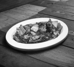 Sapo Tofu with Exotic Vegetables