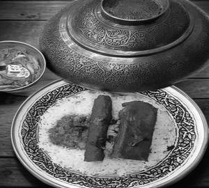 Meethi Rista Kabab Rice Thali