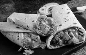 Butter Chicken Wrap