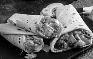 Butter Chicken Wrap