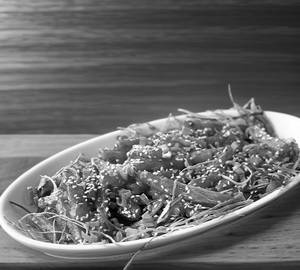 Honey chilli potato