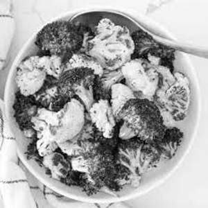 Broccoli and cauliflower