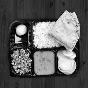 Egg bhurji meal