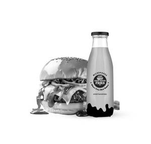 French Onion Chicken Burger Combo