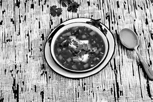 Vegetable Talumein Soup