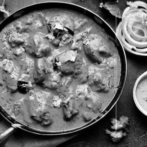 Mushroom Tikka Butter Masala