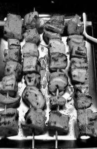 Mushroom Achari Tikka