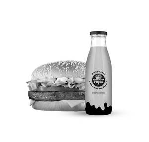 Garlic Chicken Burger Combo