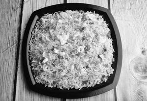 Burned Garlic Egg Fried Rice