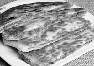 Aloo paratha 3 with  pickle
