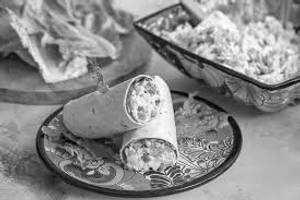 Mexican Salsa Chicken Wrap