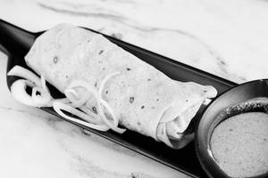 Punjabi Mushroom Tikka Roll