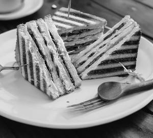 Veg Club Sandwich