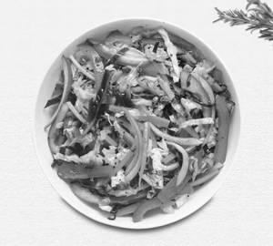 Cabbage salad with indian tadka