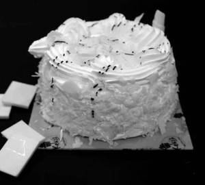 White Forest Cake
