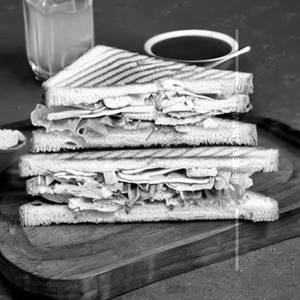 White Chicken Club Sandwich