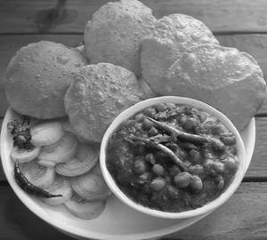 Special  chole puri