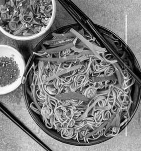 Hakka Noodles  [Veg]