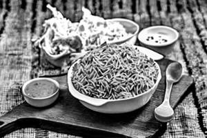 Egg Schezwan Rice