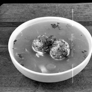 Chicken Meat Ball Mushroom Clear Soup
