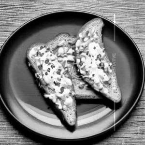 Plain Aloo Cheese Toast