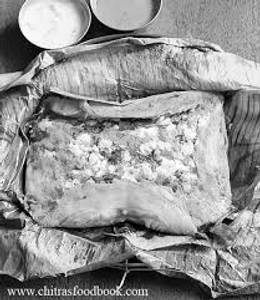 Banana leaf parotta(chicken)