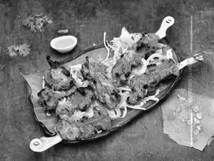 Chicken Arbi Tandoori