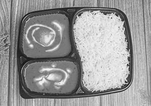 Dal Makhani+plain Rice/2 Naan