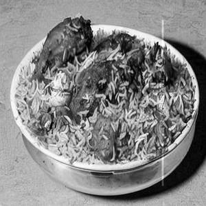 Arbi Biryani [Chicken]