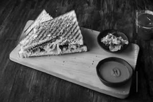 Paneer Masala Toast Sandwich