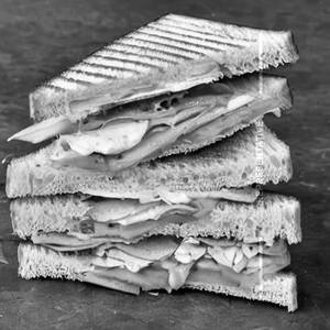 White Paneer Grill Sandwich