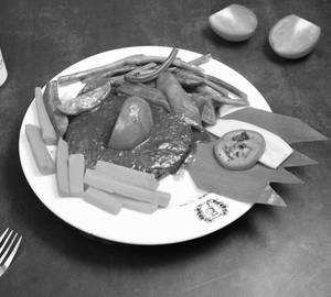 Vegetable Steak Sizzler