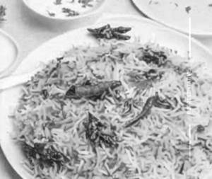 Biryani rice