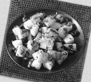 Special fried aloo