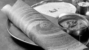 Butter Onion Masala Dosa