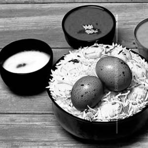 Hyderabadi Dum Egg Biryani