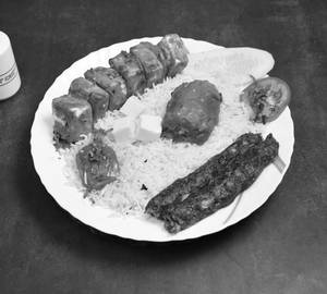 Vegetable Chelo Kebab