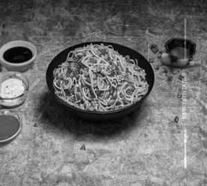 Butter chicken noodles