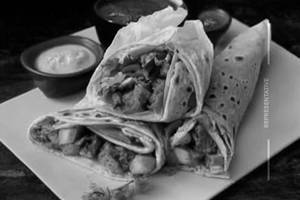 Egg masala wrap