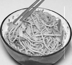 Chili Basil Noodles - Egg