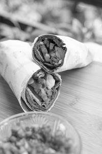 Grilled Chicken Tikka Wrap
