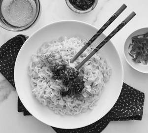 Cheesy Egg Maggi