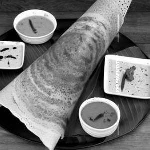 Chicken roast dosa
