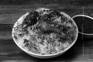 Chicken fry biryani